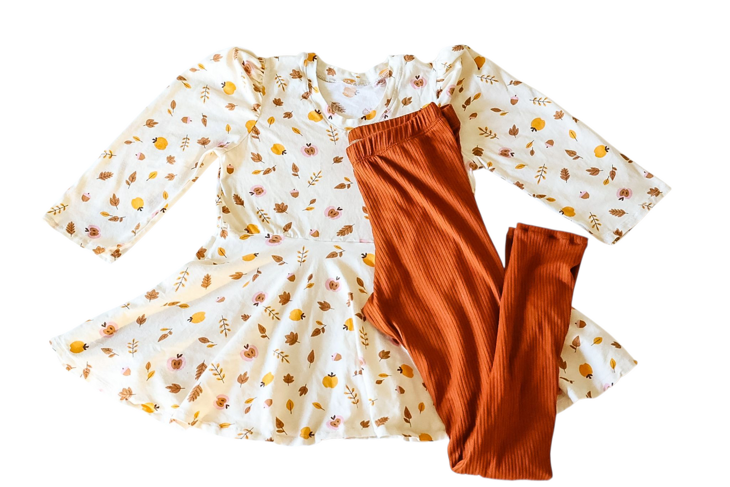 Autumn Apples Peplum Set