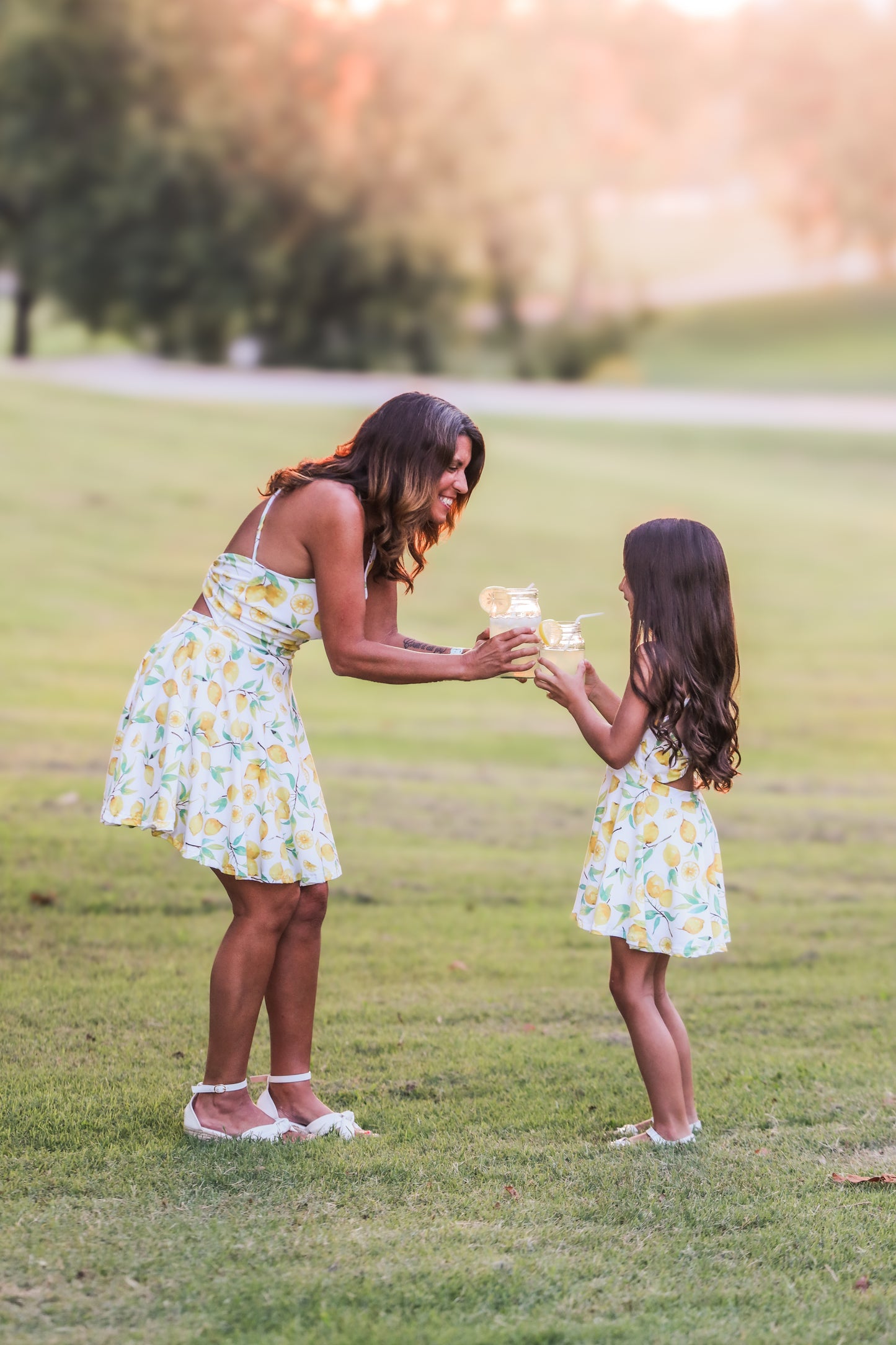 The Leighton Dress- Lemonade (Child)