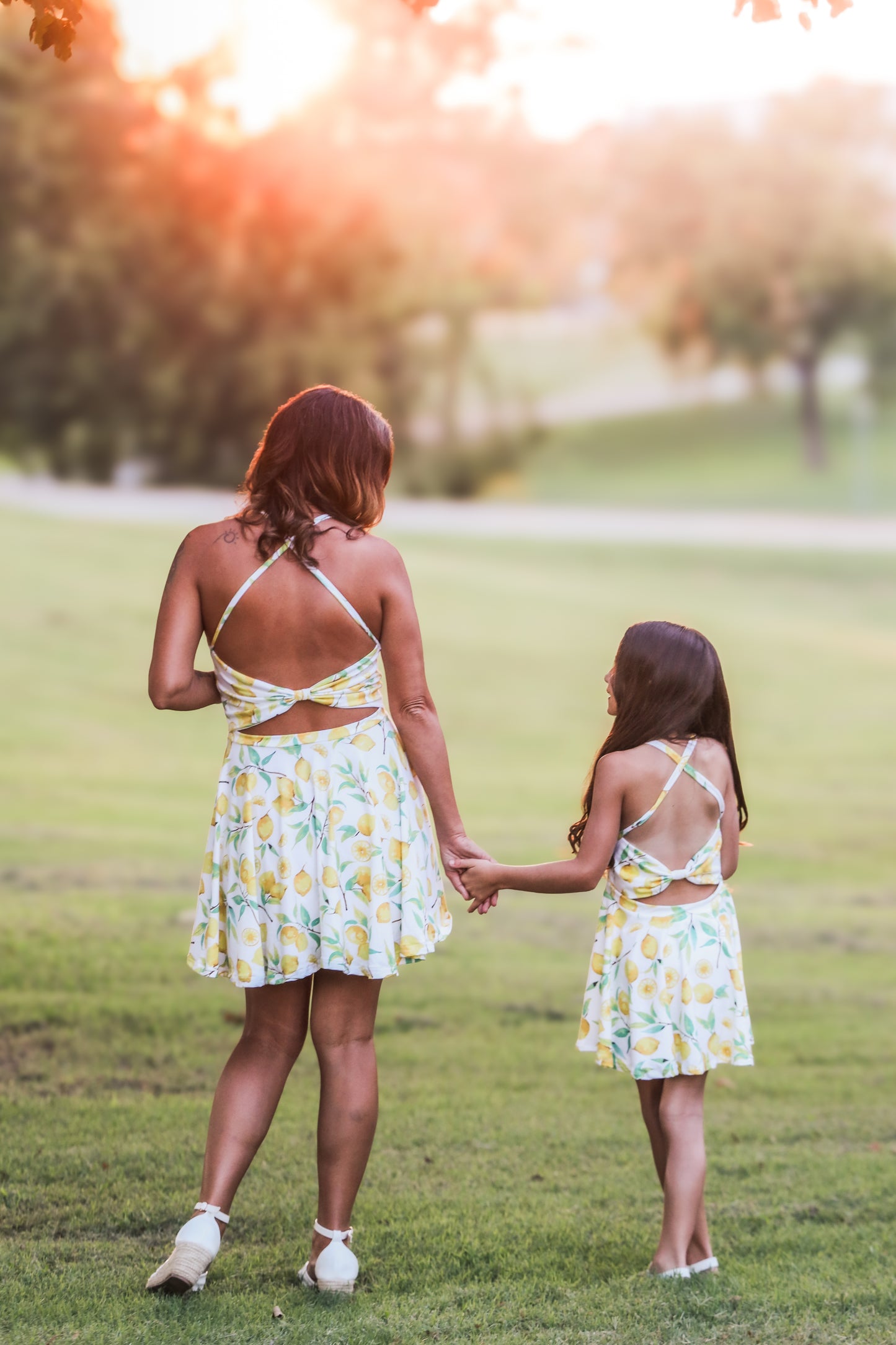 The Leighton Dress- Lemonade (Child)