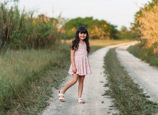 The Leighton Dress- Soft Floral (Child)