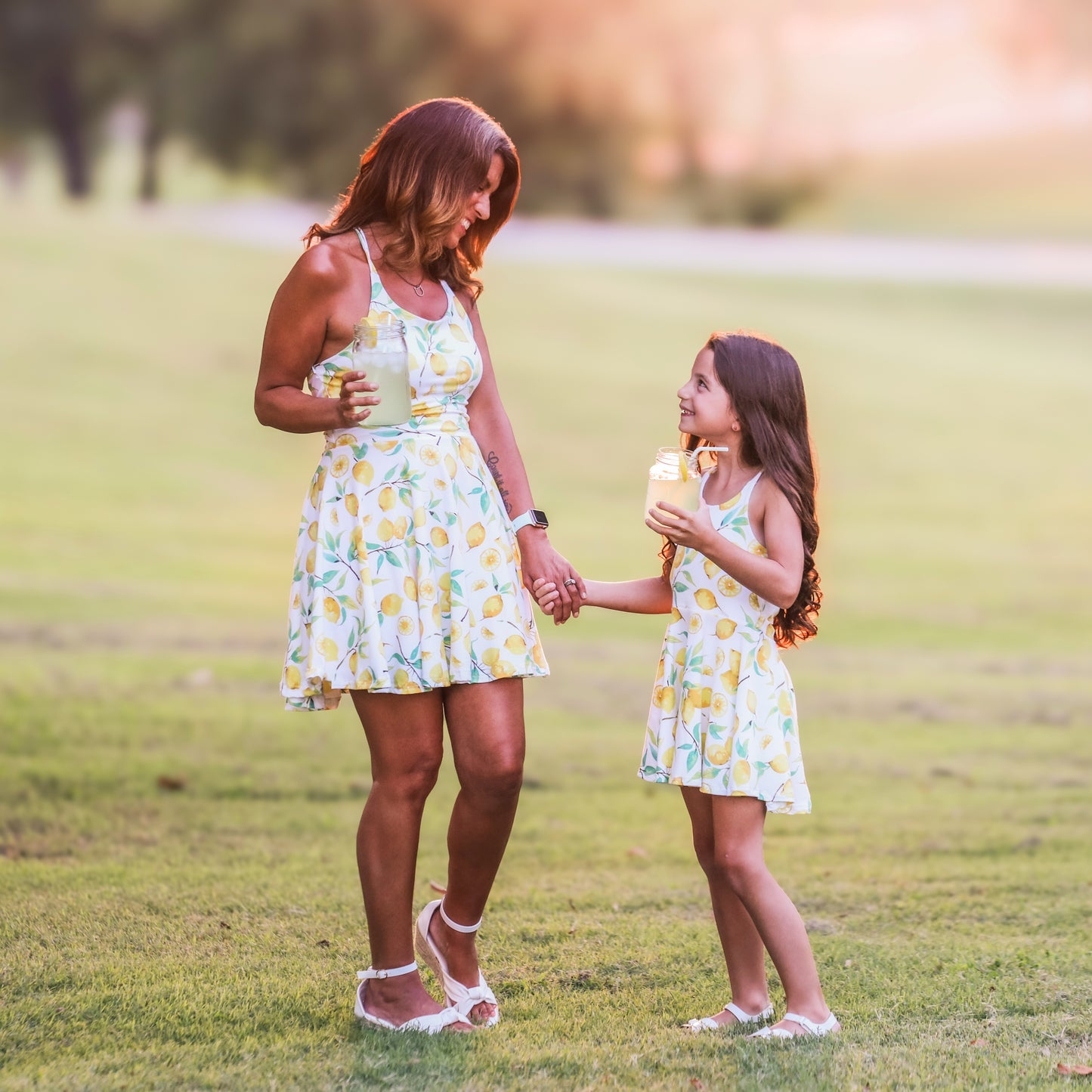 The Leighton Dress- Lemonade (Child)