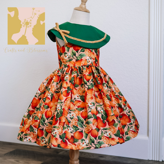The Clementine Dress (RTS size 7)