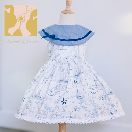 Bluebell Voyage Dress size 6 (RTS)