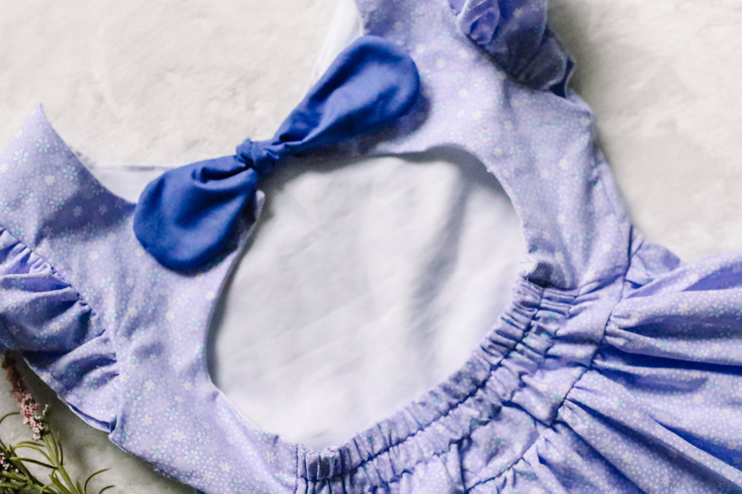 The Annabelle Dress- Purple Floral