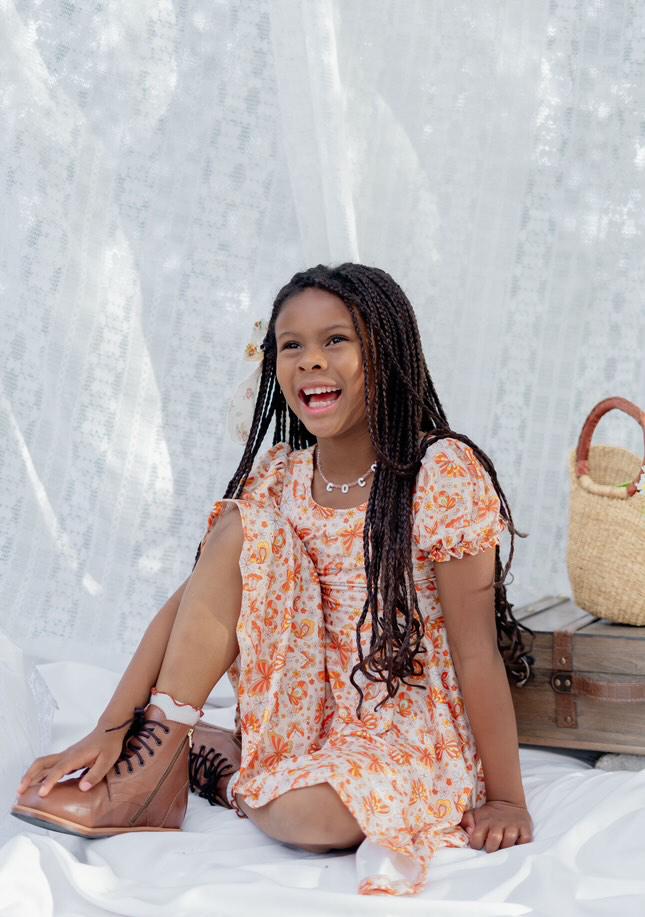 Blooming Butterfly Twirl Dress