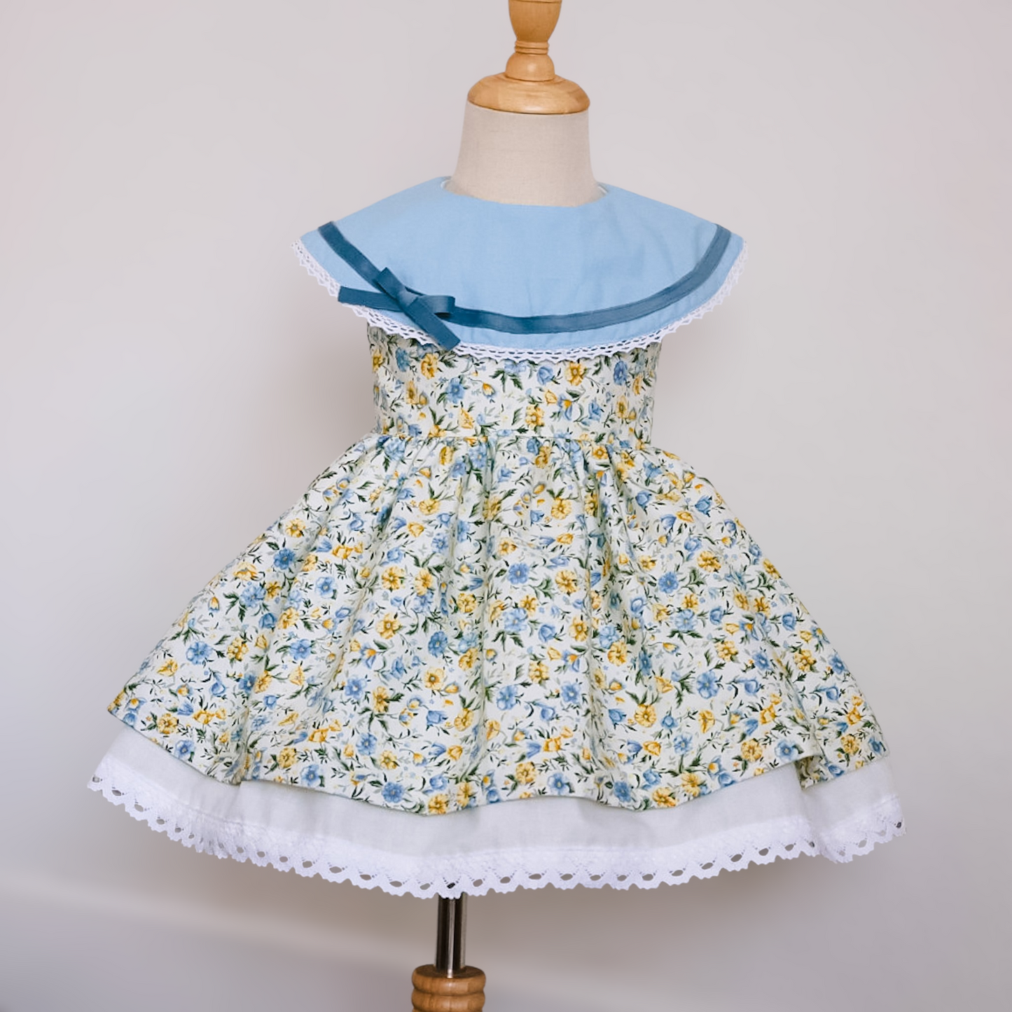 🌼🦋 The Little Bluebell Dress 🦋🌼 3T (RTS)