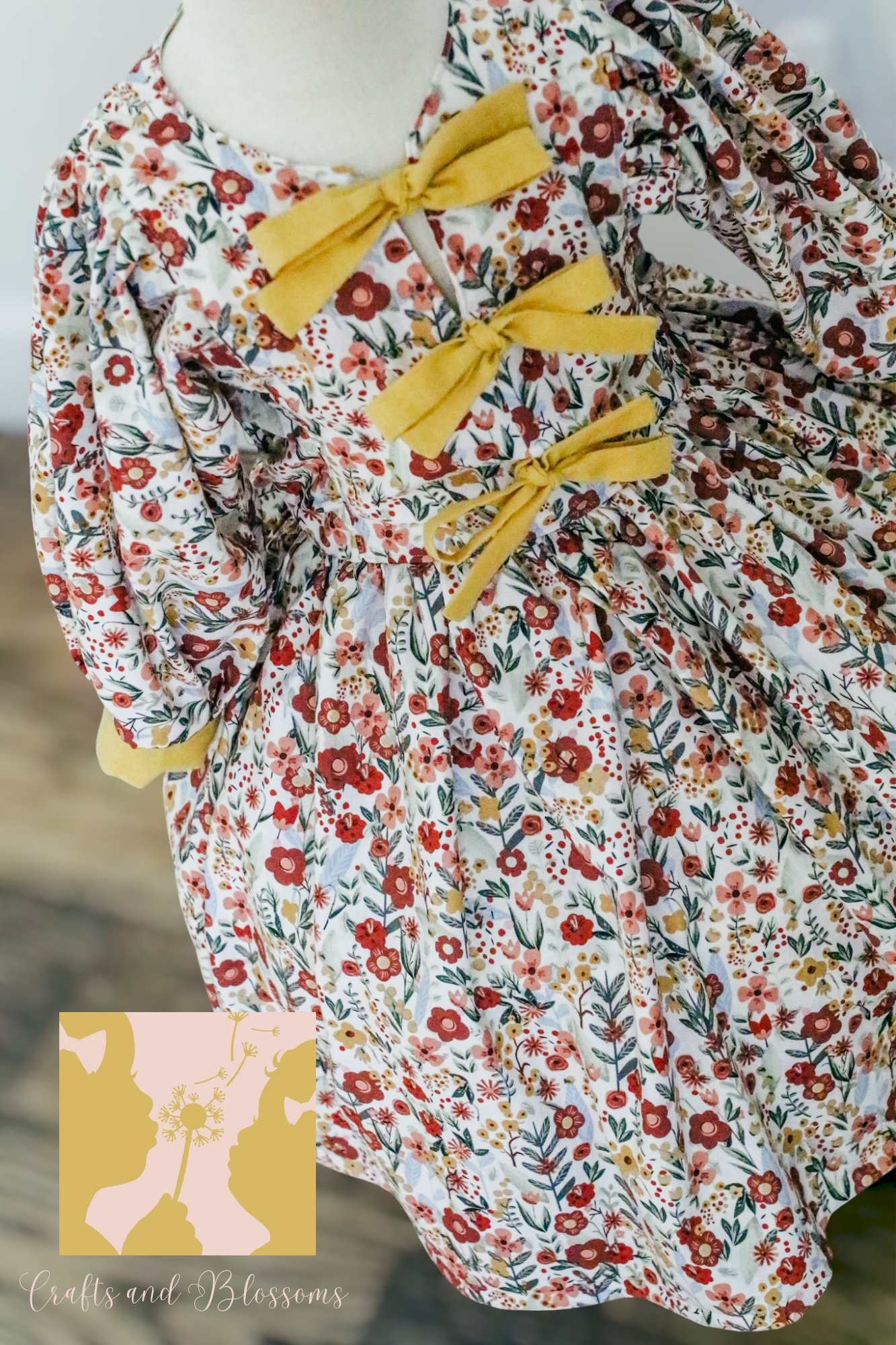 Floral and Blows size 6 (RTS)