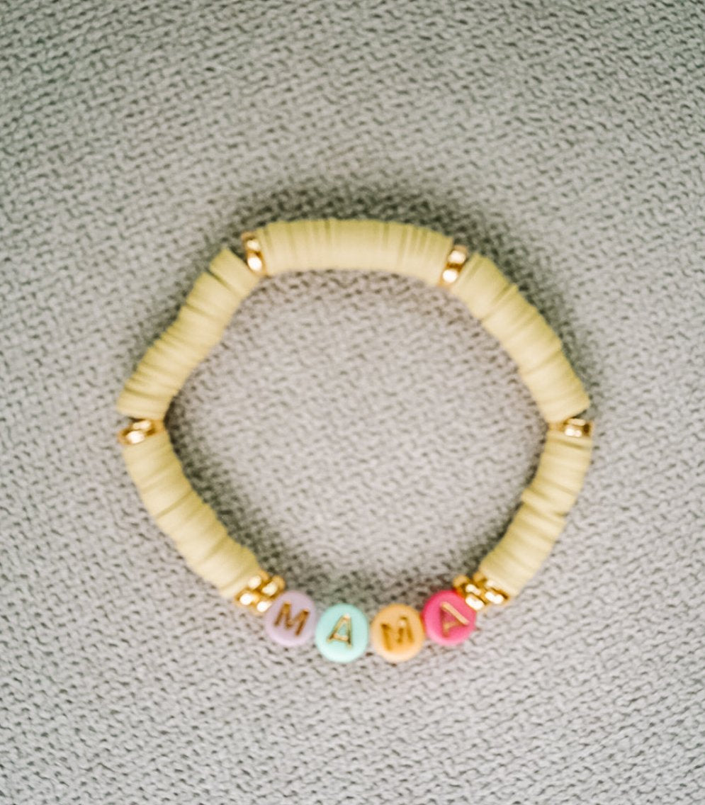 Mama Clay Stacker Bracelets